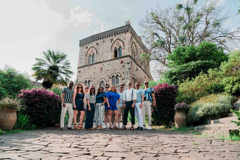 birthday celebration in Taormina